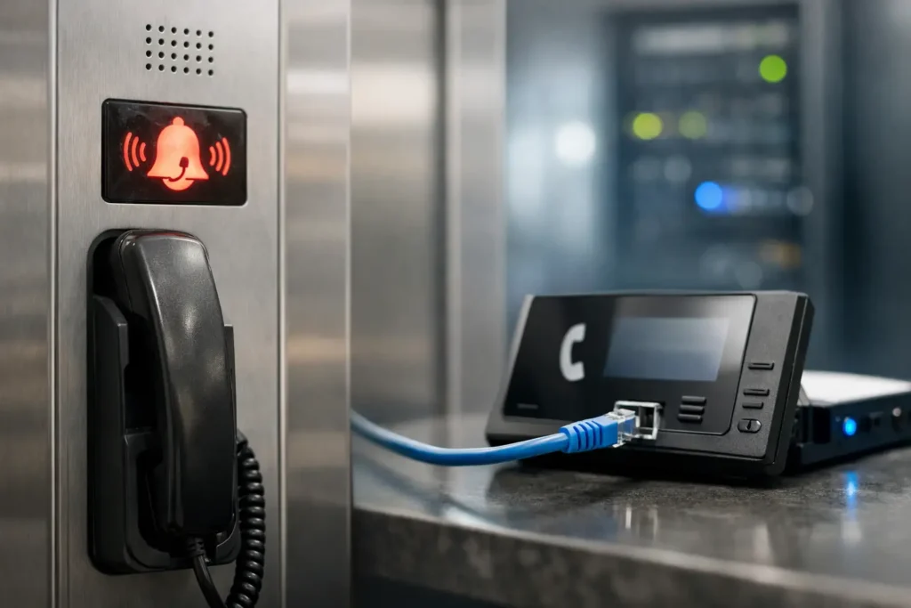 Aufzugtelefonie auf IP umstellen: So geht's sicher